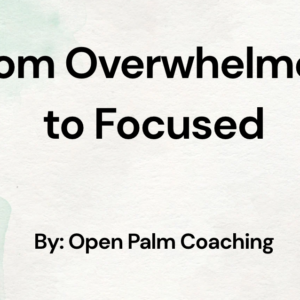 From Overwhelmed to Focused